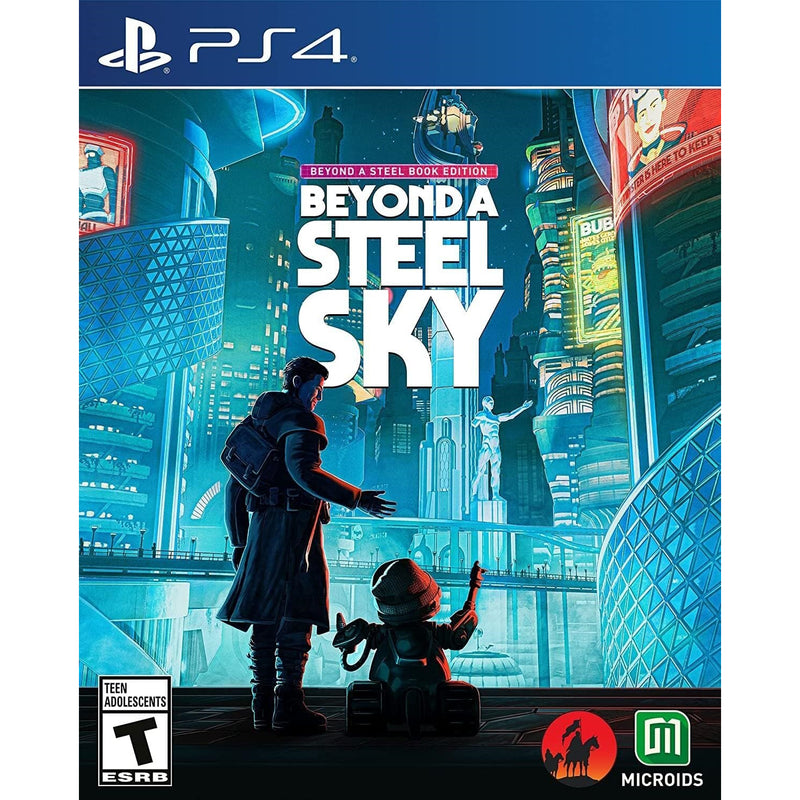 Beyond A Steel Sky: Beyond A Steel Book Edition [PlayStation 4] PlayStation 4 Video Game Microids   