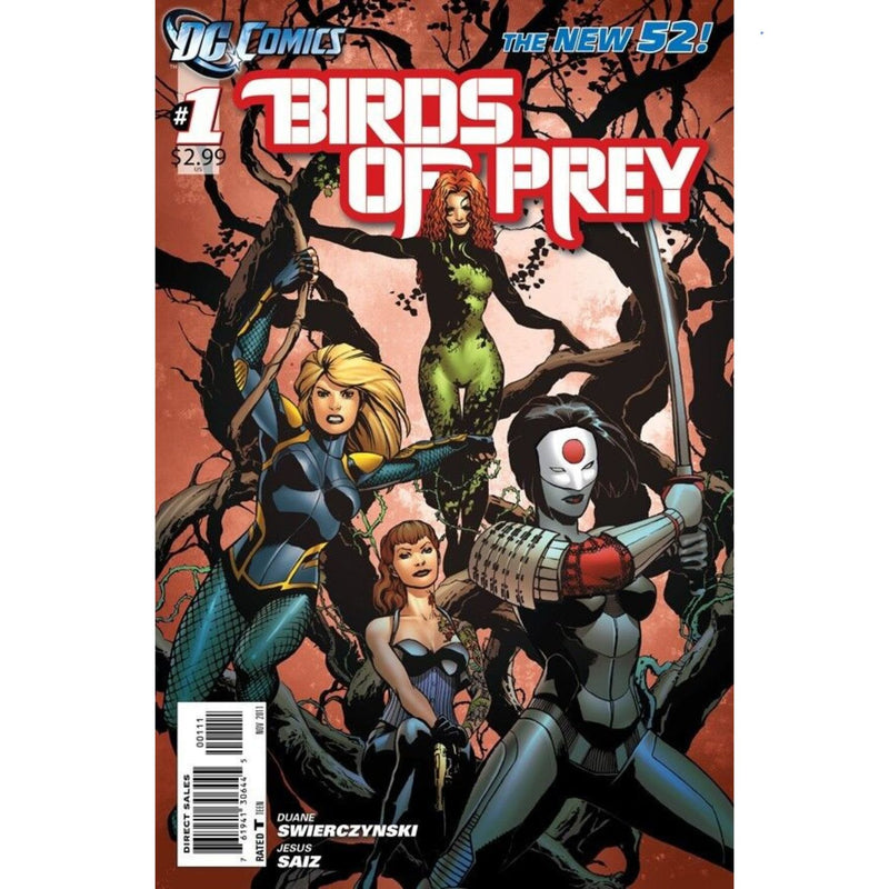 Birds of Prey: #1 [Jesus Saiz CVR A] 2011 Comics Marvel Comics