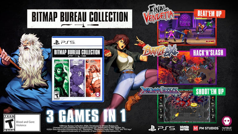 Bitmap Bureau Collection [PlayStation 5] PlayStation 5 Video Game PM Studios