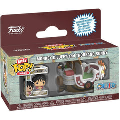 Bitty Pop! Rides: Monkey D. Luffy and Thousand Sunny Mini Vinyl Figure Toys & Games Funko