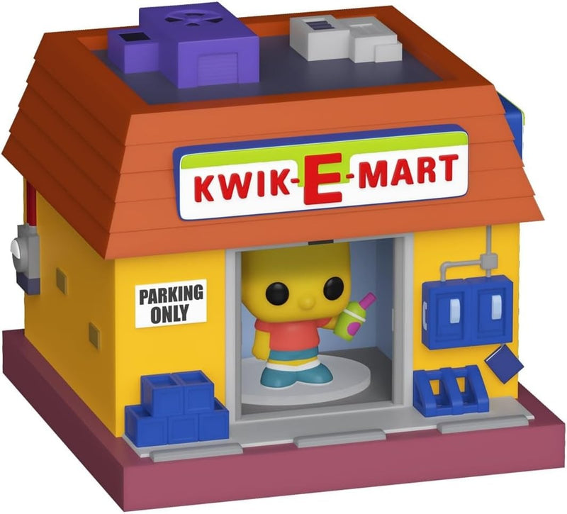 Bitty Pop! Towns: The Simpsons Bart Simpson and Kwik-E-Mart Vinyl Figure Toys & Games Funko