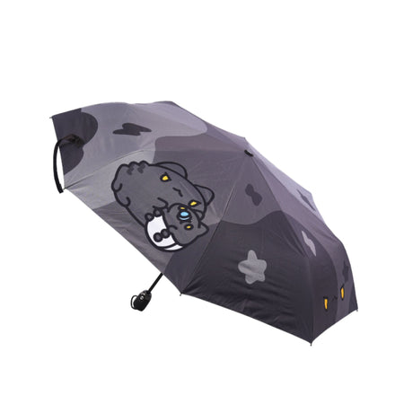 Bugcat Capoo: Black Bugcat Brothers Automatic Umbrella with Carrying Bag Set Accessories Bugcat Capoo