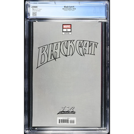Black Cat: #1 [J Scott Campbell CGC 9.6 Virgin - 1:100] 2025 Comics Marvel Comics