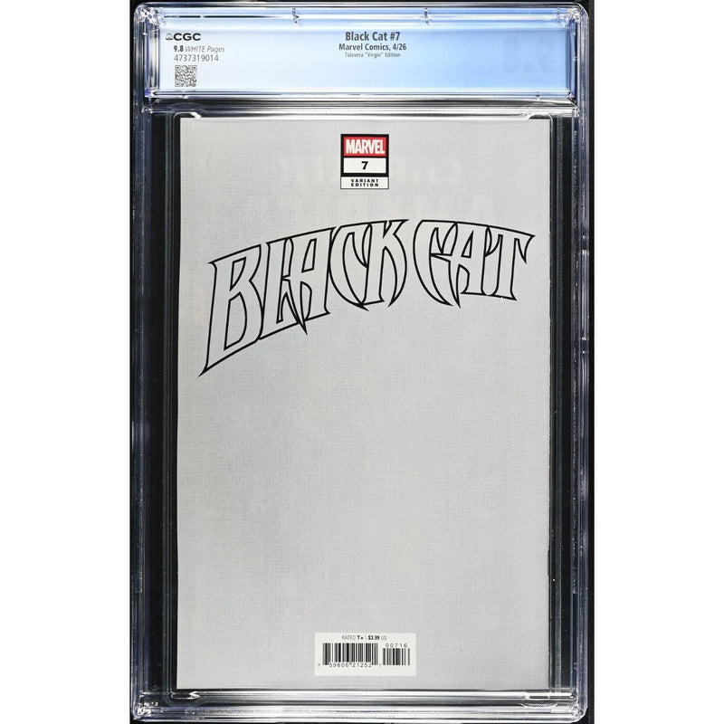 Black Cat: #7 [Ivan Talavera CGC 9.8 CVR E - 1:100] 2025