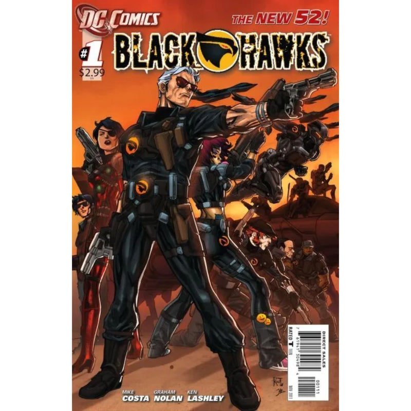 Blackhawks: #1 [Ken Lashley Cover A] 2011 Comics DC Comics