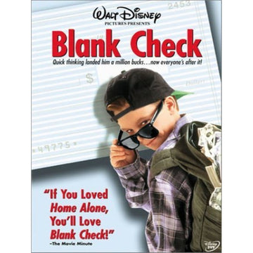 Blank Check [DVD] DVD Movie Disney   