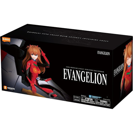 Blokees: Fantastics Series Evangelion - Asuka Langley Plug Suit with Entry Plug Interior Toys & Games Blokees