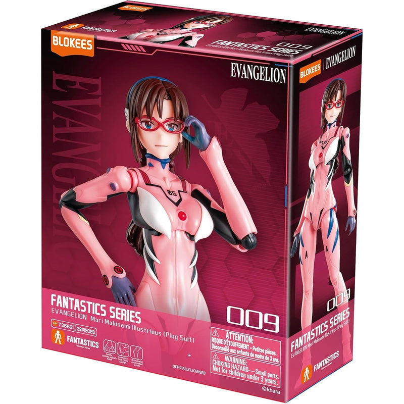Blokees: Fantastics Series Evangelion - Mari Makinami Plug Suit Toys & Games Blokees