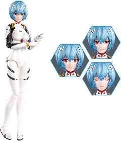 Blokees: Fantastics Series Evangelion - Rei Ayanami Plug Suit with Entry Plug Interior Toys & Games Blokees