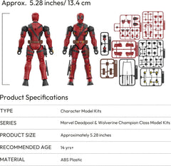 Blokees: Marvel Deadpool and Wolverine - Deadpool Toys & Games Blokees