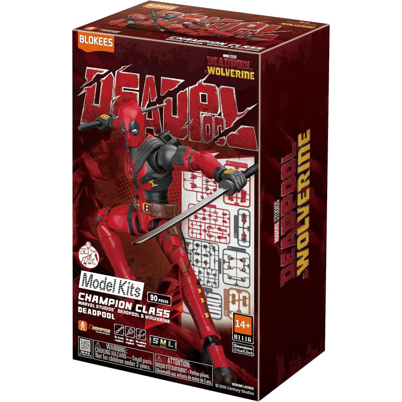 Blokees: Marvel Deadpool and Wolverine - Deadpool Toys & Games Blokees