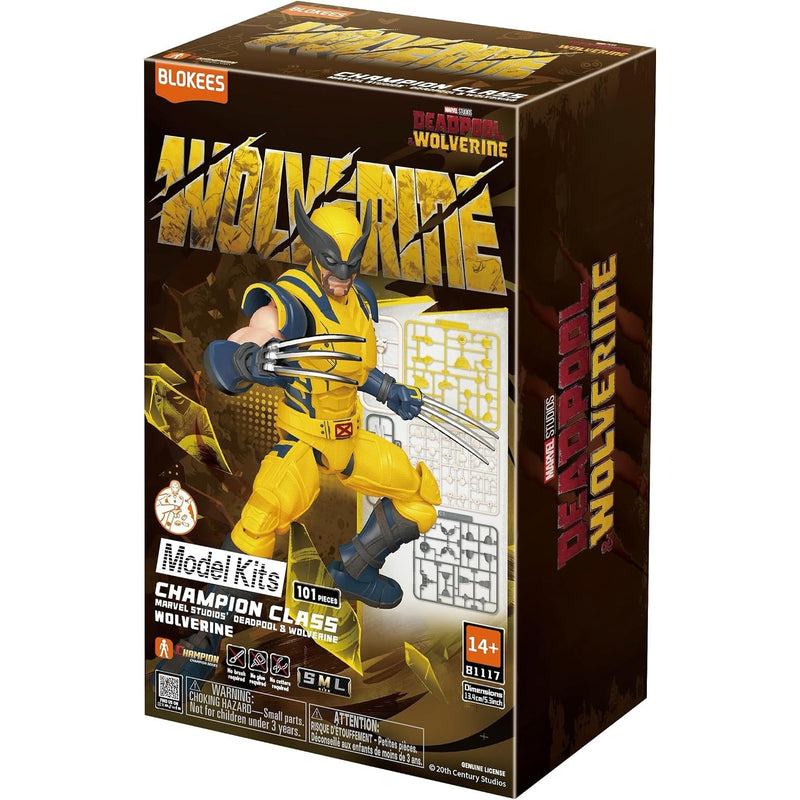 Blokees: Marvel Deadpool and Wolverine - Wolverine Toys & Games Blokees