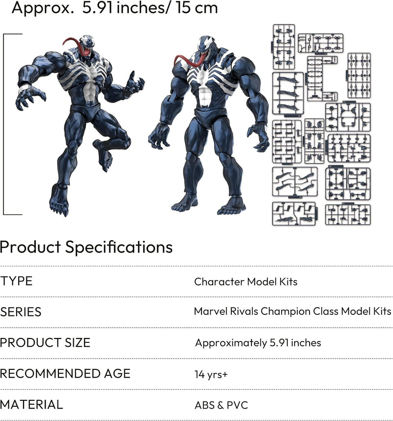 Blokees: Marvel Rivals - Venom Toys & Games Blokees
