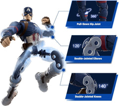Blokees: Marvel The Infinity Saga - Captain America Model Kit Toys & Games Blokees