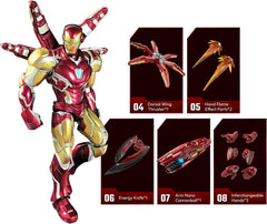 Blokees: Marvel The Infinity Saga - Iron Man Mark LXXXV Deluxe Edition Model Kit Toys & Games Blokees