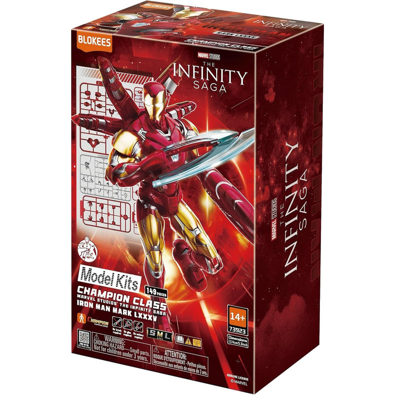 Blokees: Marvel The Infinity Saga - Iron Man Mark LXXXV Model Kit Toys & Games Blokees
