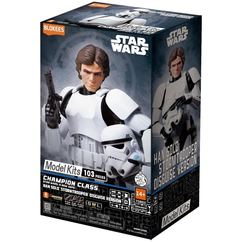 Blokees: Star Wars - Han Solo Stormtrooper Disguise Version Model Kit Toys & Games Blokees
