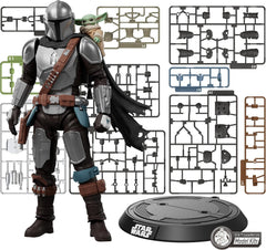 Blokees: Star Wars The Mandalorian and Grogu - Din Djarin and Grogu Model Kit Toys & Games Blokees