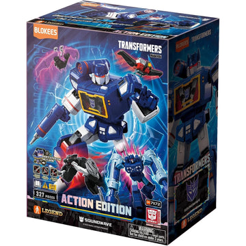 Blokees: Transformers Action Edition - Soundwave Model Kit #71172 Toys & Games Blokees