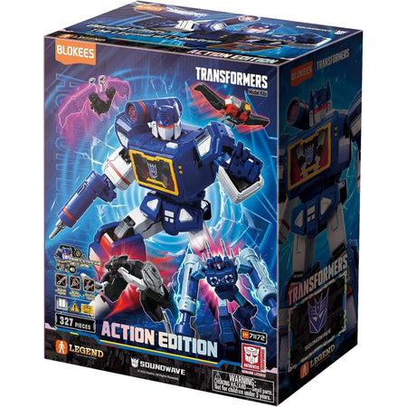 Blokees: Transformers Action Edition - Soundwave Model Kit #71172 Toys & Games Blokees