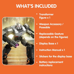 Blokees: Transformers One Classic Class - Megatron Model Kit #71162 Toys & Games Blokees