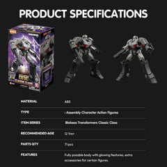 Blokees: Transformers One Classic Class - Megatron Model Kit #71162 Toys & Games Blokees