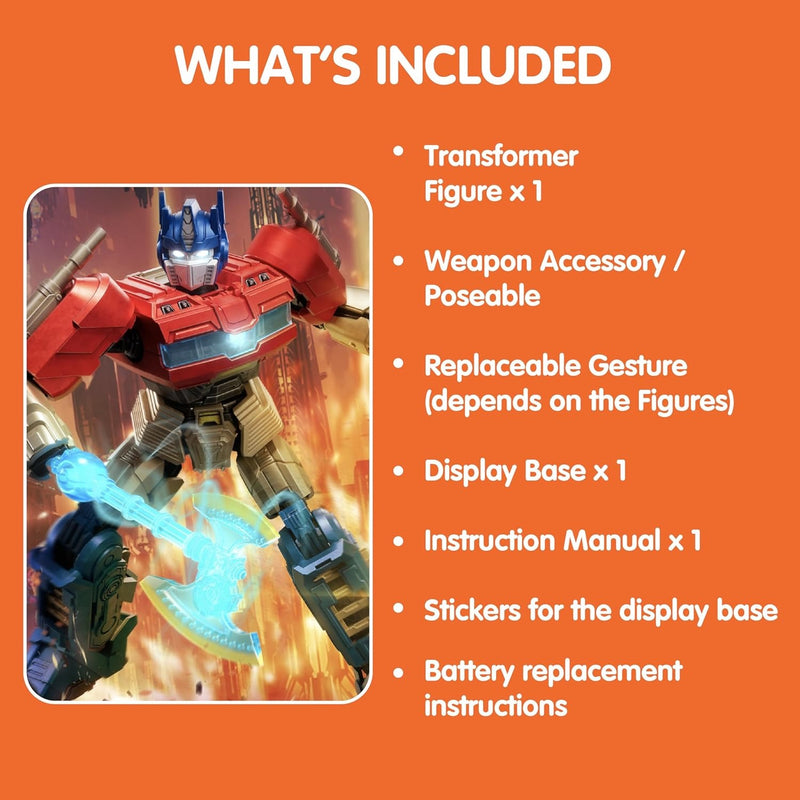 Blokees: Transformers One Classic Class - Optimus Prime Model Kit #71161 Toys & Games Blokees