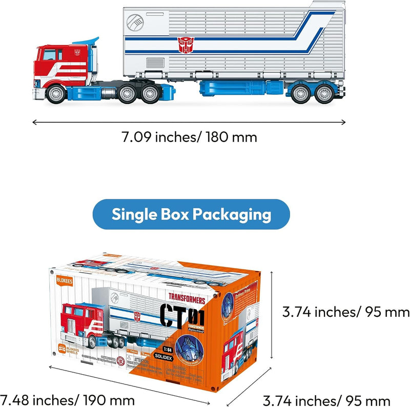 Blokees: Wheel Series Transformers - Optimus Prime CT01 Toys & Games Blokees