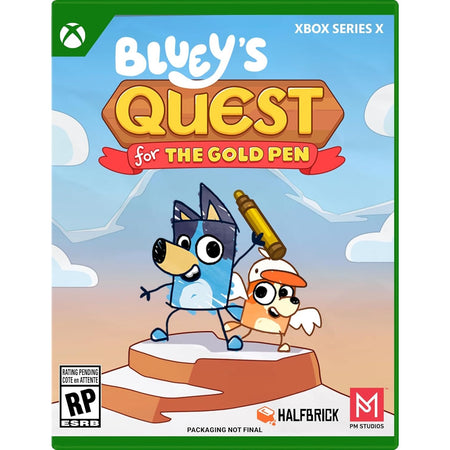 Bluey's Quest for The Gold Pen [Xbox Series X] Xbox Series X Video Game PM Studios