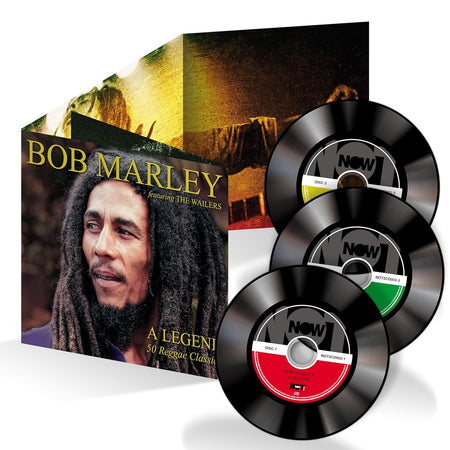 Bob Marley: A Legend 50 Reggae Classics - 3CD Set [Audio CD] Music (CD) Not Now Music