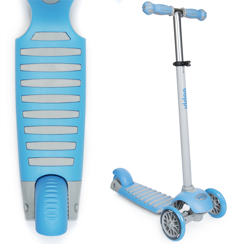 Boppi: 3 Wheeled Scooter - Blue Toys & Games Boppi