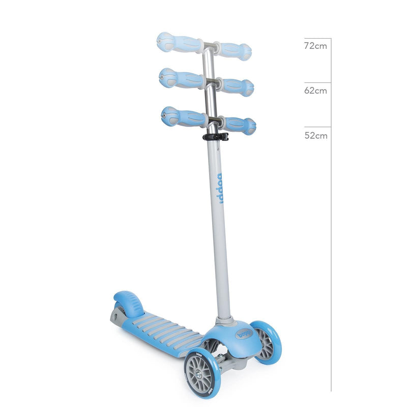 Boppi: 3 Wheeled Scooter - Blue Toys & Games Boppi