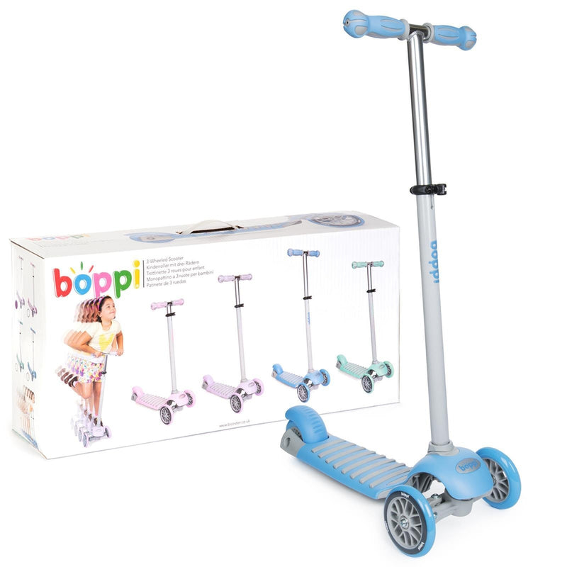 Boppi: 3 Wheeled Scooter - Blue Toys & Games Boppi