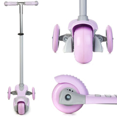Boppi: 3 Wheeled Scooter - Purple Toys & Games Boppi