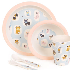 Boppi: Bamboo Dinnerware 5-Piece Set - Dogs Home and Hardware Boppi
