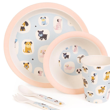 Boppi: Bamboo Dinnerware 5-Piece Set - Dogs Home and Hardware Boppi