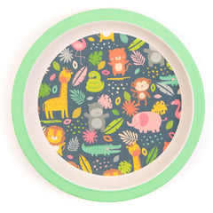 Boppi: Bamboo Dinnerware 5-Piece Set - Jungle Set 2 Toys & Games Boppi