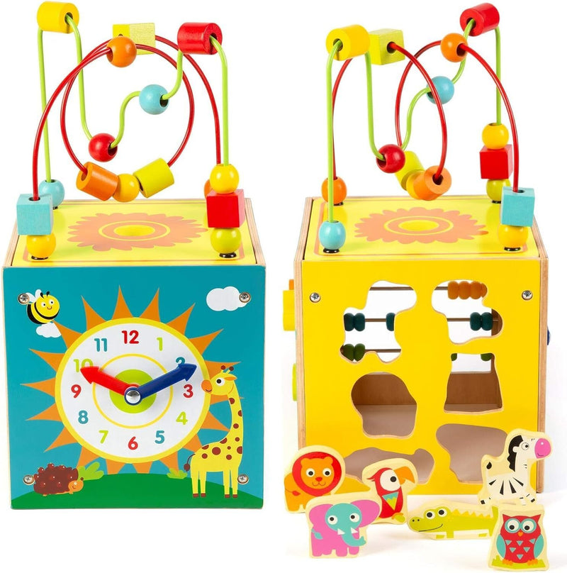 Boppi: Large Wooden Activity Playbox Toys & Games Boppi