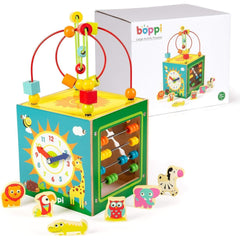 Boppi: Large Wooden Activity Playbox Toys & Games Boppi