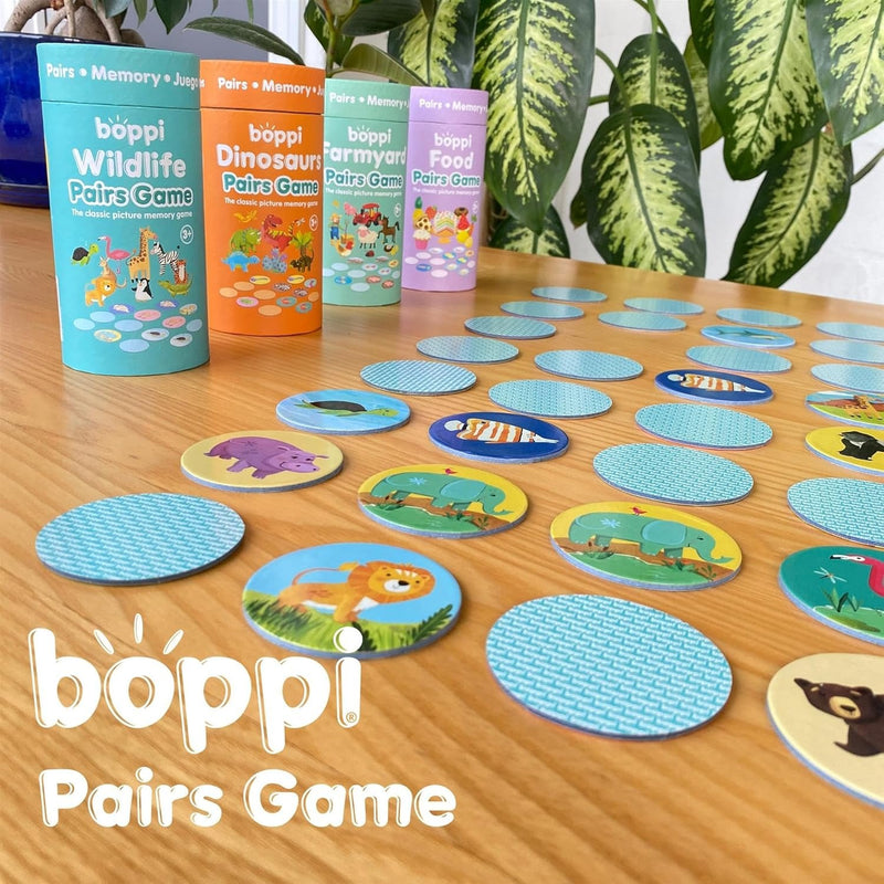 Boppi: Pairs Memory Game Farmyard Board Game Boppi