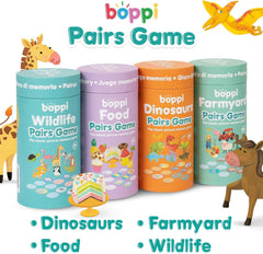 Boppi: Pairs Memory Game Farmyard Board Game Boppi