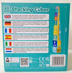 Boppi: Stacking Cubes - Jungle Safari Toys & Games Boppi