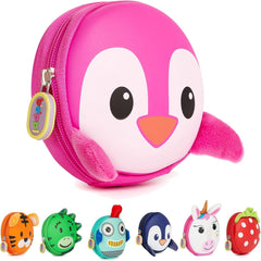 Boppi: Tiny Trekker Key Chain - Pink Penguin Clothing and Apparel Boppi