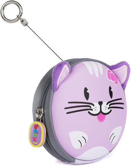 Boppi: Tiny Trekker Key Chain - Purple Cat Clothing and Apparel Boppi