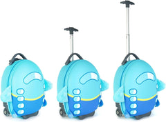 Boppi: Tiny Trekker Rolling Luggage Case - Aeroplane Clothing and Apparel Boppi