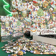 Bopster: Christmas Jigsaw Puzzle - 1000 Piece Board Game Bopster
