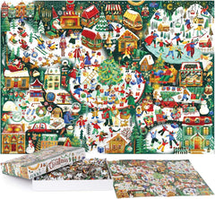 Bopster: Christmas Jigsaw Puzzle - 1000 Piece Board Game Bopster