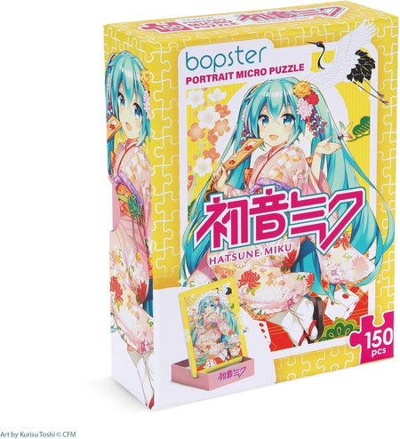 Bopster: Hatsune Miku Portrait Micro Puzzle - Kimono Toys & Games Bopster