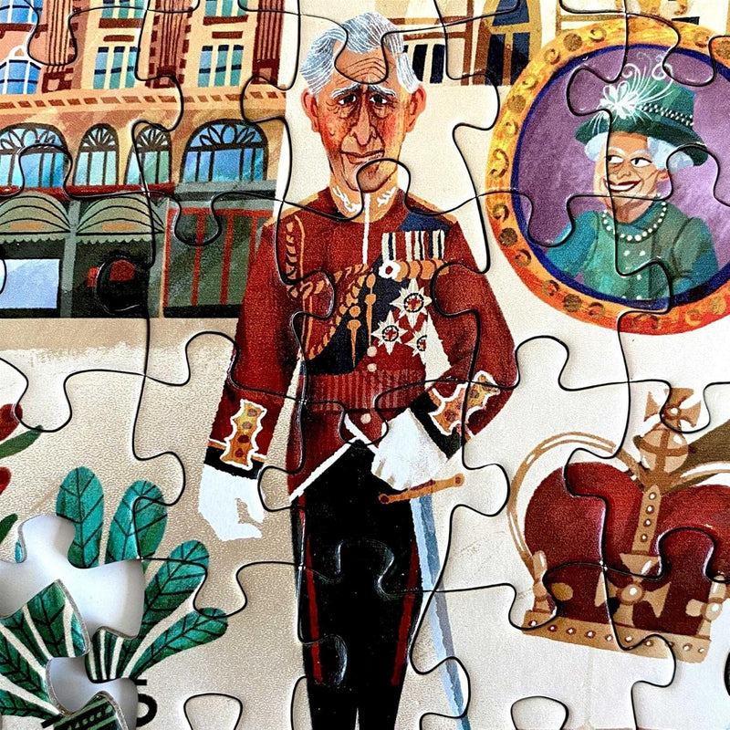 Bopster: Illustrated London Jigsaw Puzzle - 1000 Piece Toys & Games Bopster