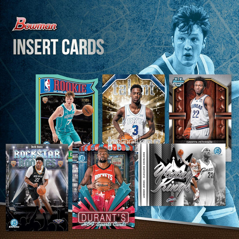 2025-26 Topps Bowman Basketball - Blaster Box (6 Packs) Sports Cards Topps